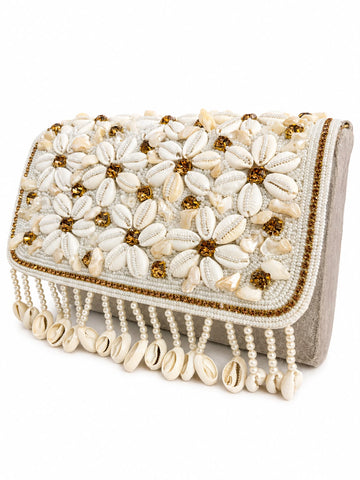 Beads Embroidered Handbag